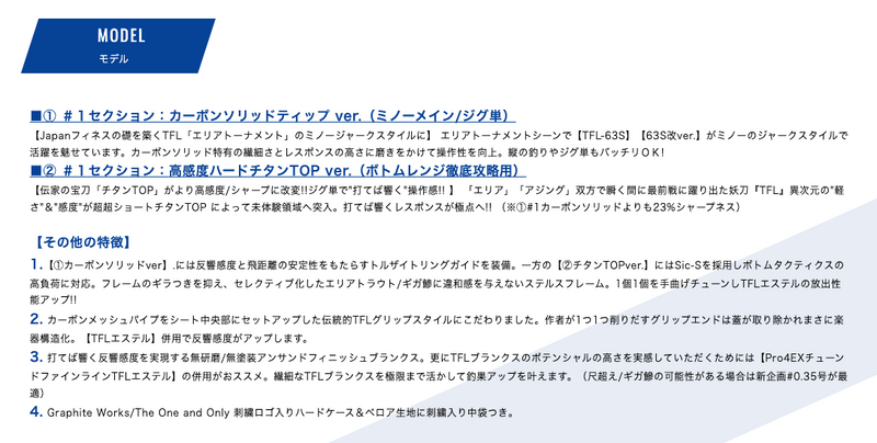 ギャラリービューアに画像をロードする, バリバス Pro4EXチューンドファインライン【TFL改】TFL62S-BTRXTi