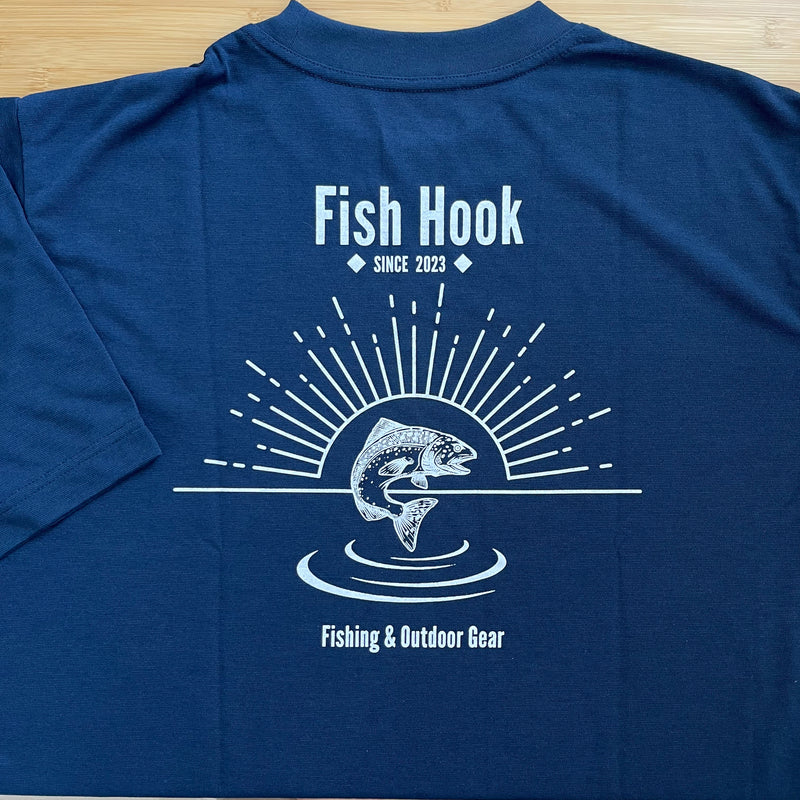 Load image into Gallery viewer, 【Foxfire × Fish Hook 】コラボ Tシャツ (限定ステッカー付き) /【Foxfire × Fish Hook 】C-SHIELD Tee(limited sticker)