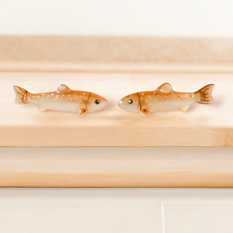 ギャラリービューアに画像をロードする, mokomomo × Fish Hook コラボ イワナミニオブジェ / mokomomo × Fish Hook collaboration