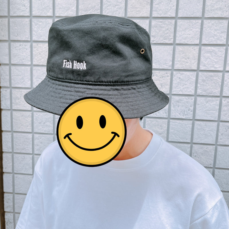 Load image into Gallery viewer, 【Fish Hook オリジナル】 バケットハット(限定ステッカー付き)/ 【Fish Hook original】 bucket hat (limited sticker)