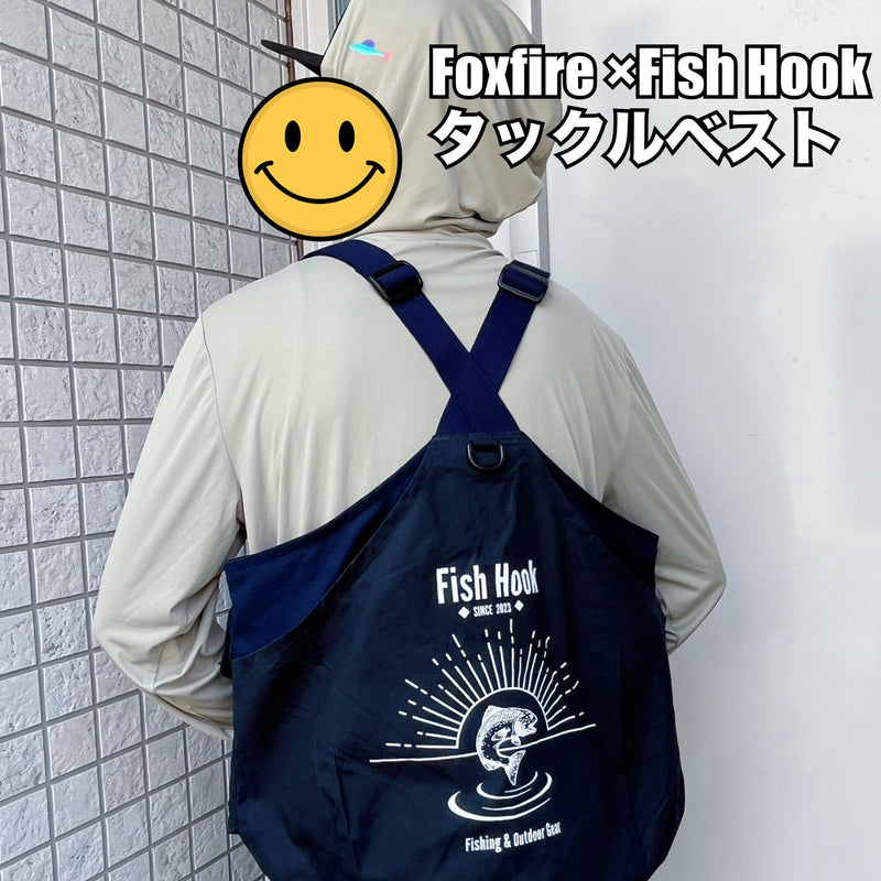 Load image into Gallery viewer, 【Foxfire×Fish Hook】アルフラックスタックルベスト (限定ステッカー付き) /【Foxfire×Fish Hook】Alflux Tackle Vest(limited sticker)