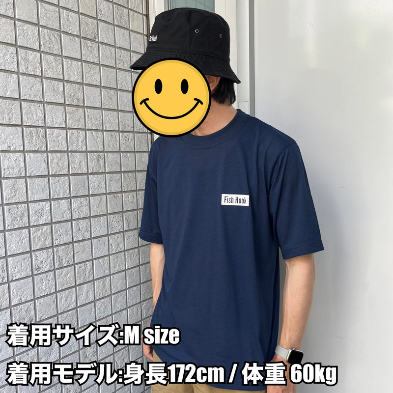 Load image into Gallery viewer, 【Foxfire × Fish Hook 】コラボ Tシャツ (限定ステッカー付き) /【Foxfire × Fish Hook 】C-SHIELD Tee(limited sticker)