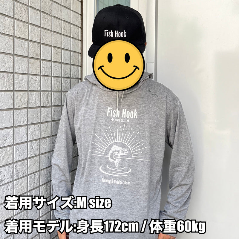 Load image into Gallery viewer, 【Foxfire×Fish Hook】 コラボ プルオーバーフーディ (限定ステッカー付き) /【Foxfire×Fish Hook】SC Pullover Hoody(limited sticker)