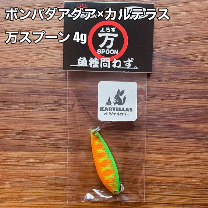 ギャラリービューアに画像をロードする, ボンバダアグア×カルテラス 万スプーン 4g