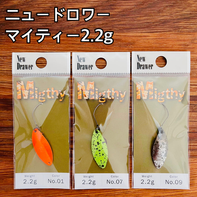 ギャラリービューアに画像をロードする, ニュードロワー マイティー 2.2g / NewDrawer Mighty 2.2g