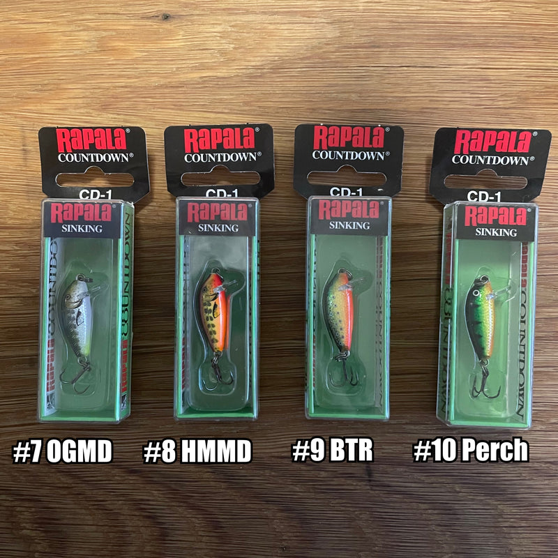 ギャラリービューアに画像をロードする, ラパラ(Rapala) カウントダウン(COUNT DOWN) CD-1