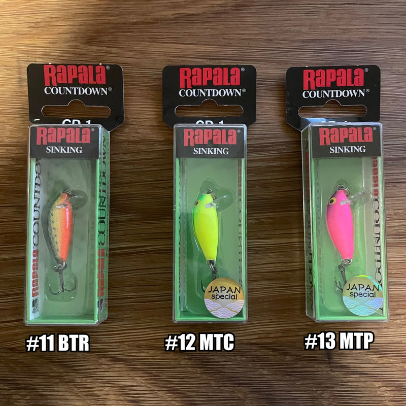 ギャラリービューアに画像をロードする, ラパラ(Rapala) カウントダウン(COUNT DOWN) CD-1
