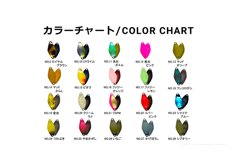 ギャラリービューアに画像をロードする, sauribu (サウリブ) シャースピー 0.5g / sauribu Shaath P 0.5g