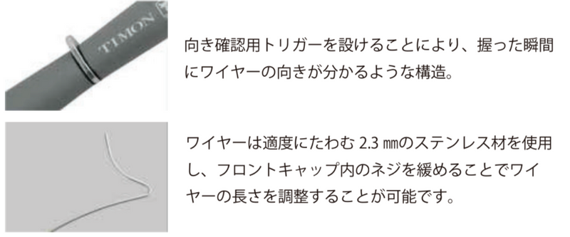 Load image into Gallery viewer, TIMONカーボンリリーサー & TIMONエクステンショングリップ / TIMON CARBON RELEASER・TIMON EXTENSION GRIP