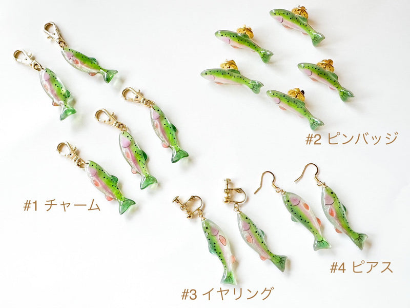 ギャラリービューアに画像をロードする, mokomomo × Fish Hook コラボアクセサリー / mokomomo × Fish Hook collaboration accessories