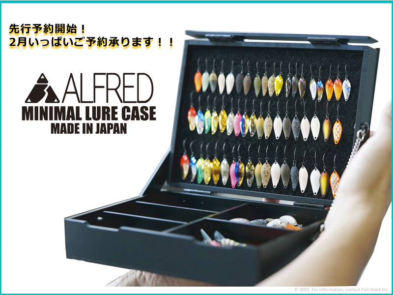 Load image into Gallery viewer, 【ご予約商品】(2024年2月中旬以降お届け予定)ALFRED(アルフレッド) ミニマルルアーケース