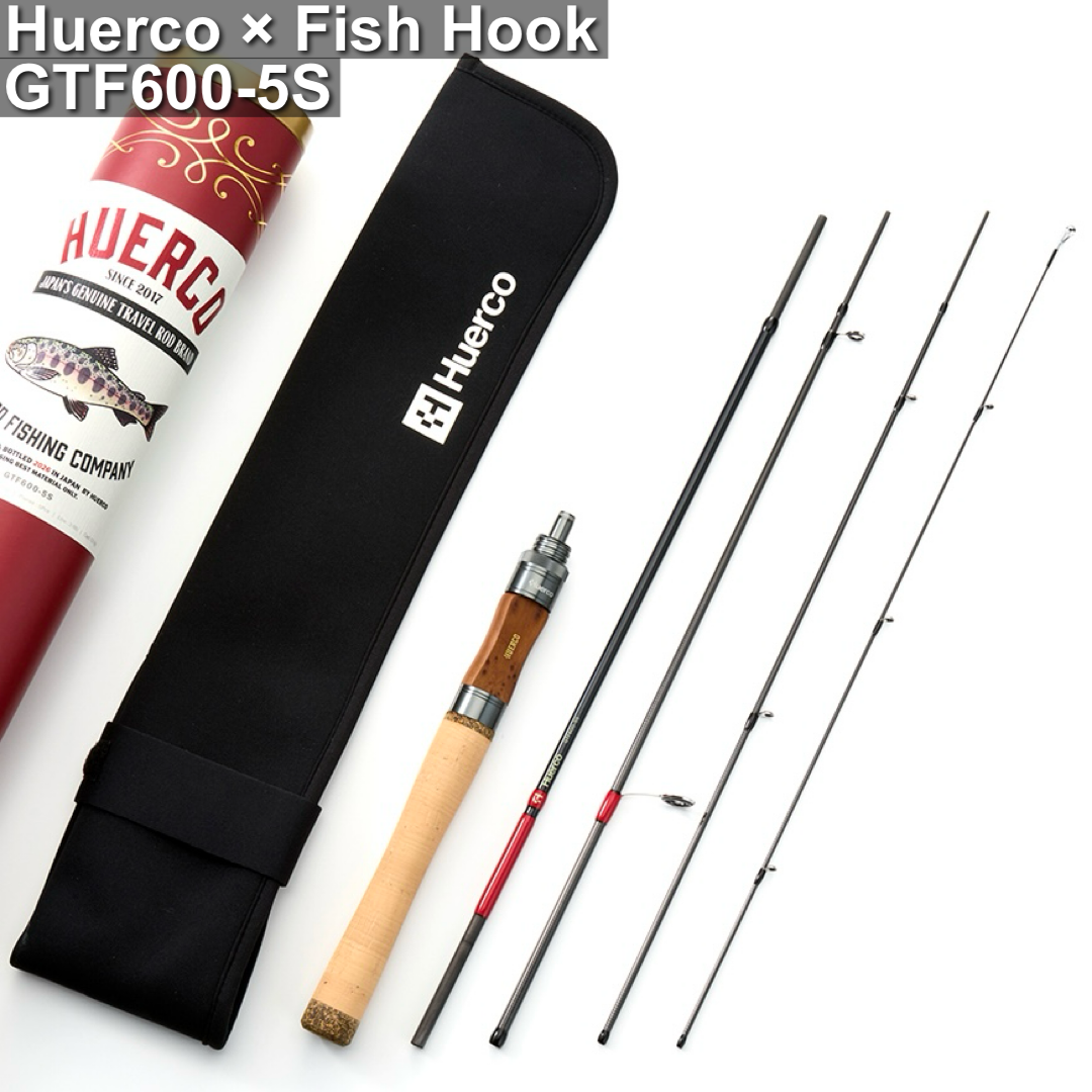 Huerco × Fish Hook GTF600-5S | 別注エリアトラウト5ピースパック