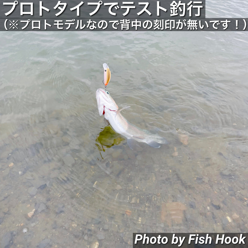 ギャラリービューアに画像をロードする, 【Fish Hook オリジナルカラー】ラッキークラフト ワウ37F ワウ40F リバースサクラミソ /【Fish Hook Original Color】Lucky Craft WAH37F WAH40F