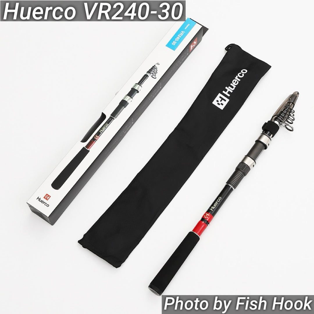 フエルコ VR240-30 | 仕舞寸法46cm 8ft万能振出しパックロッド | Fish Hook