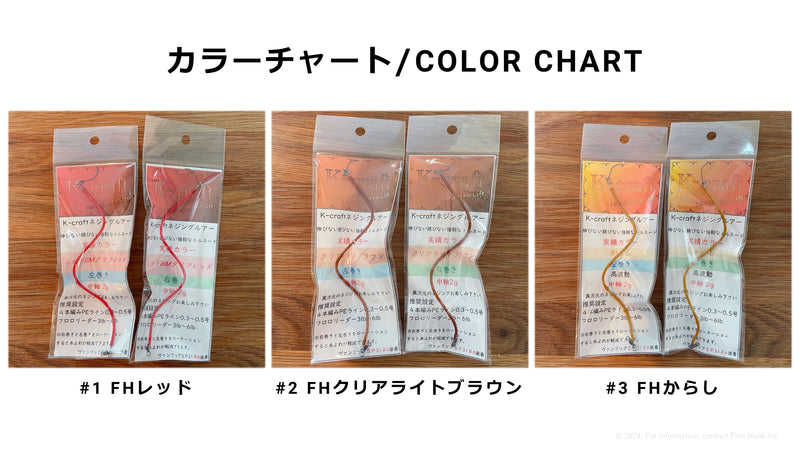 Load image into Gallery viewer, 【Fish Hook 別注】K-craft ネジングルアーシリーズ / 【Fish Hook Bespoke】K-craft No stretch, no rust, strong tornado lure
