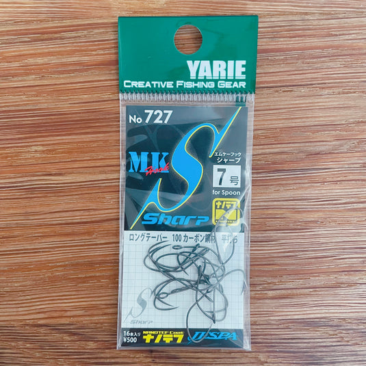 【入荷🙌✨】ヤリエ MKフックシャープ No.727 シリーズ / YARIE MKHOOK Sharp Series