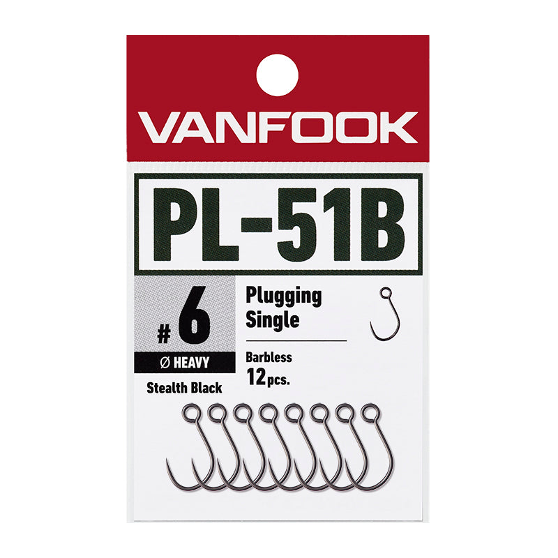 ギャラリービューアに画像をロードする, ヴァンフック PL-51B プラッギングシングル ヘビーワイヤー バーブレス/ VANFOOK PL-51B Plugging single heavy wire barbless