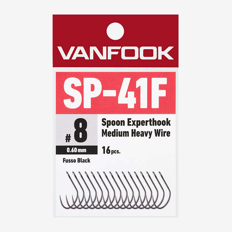 ギャラリービューアに画像をロードする, ヴァンフック SP-41F スプーンエキスパートフック ミディアムヘビーワイヤー / VANFOOK SP-41F spoon expert hook medium heavy wire