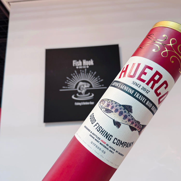 【3周年記念・限定先行予約】Huerco × Fish Hook 別注ロッド GTF600-5S、3月18日より受付開始