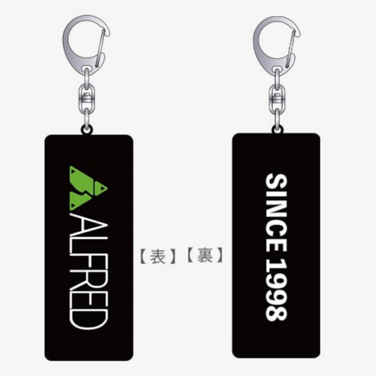 アルフレッド ロゴキーホルダー / ALFRED logo keychain