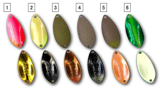 フォレスト MIU ミュー2.2g 45個セット フォレスト MIU 2.2g 限定有頂天カラー_Fish Hook