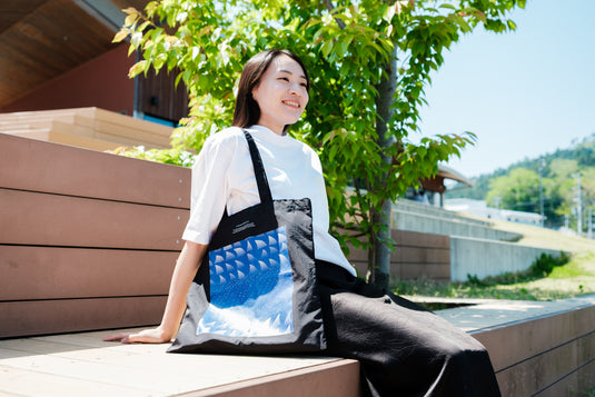 amuca｜Buddy 2face Tote｜廃漁網アップサイクル トートバッグ