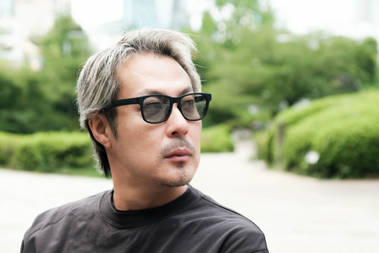 amuca｜Buddy Sunglasses｜Kesennuma Model｜廃漁具アップサイクル 偏光・調光サングラス