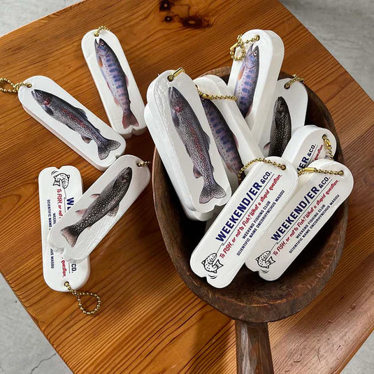 WEEKEND(ER) &CO. TO FISH FLOATING KC / ウィークエンダー フローティングキーチェーン