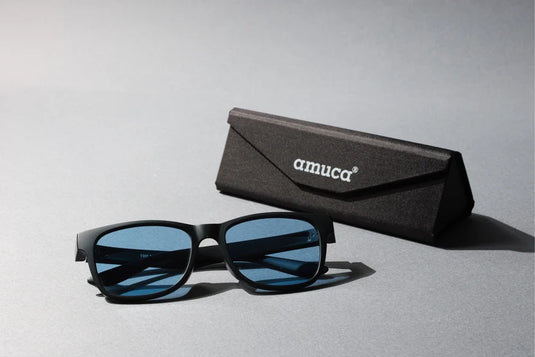 amuca｜Buddy Sunglasses｜Kesennuma Model｜廃漁具アップサイクル 偏光・調光サングラス