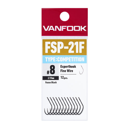 ヴァンフック FSP-21F エキスパートフック タイプ コンペティション ファインワイヤー / VANFOOK FSP-21F Experthook TYPE COMPETITION Fine Wire