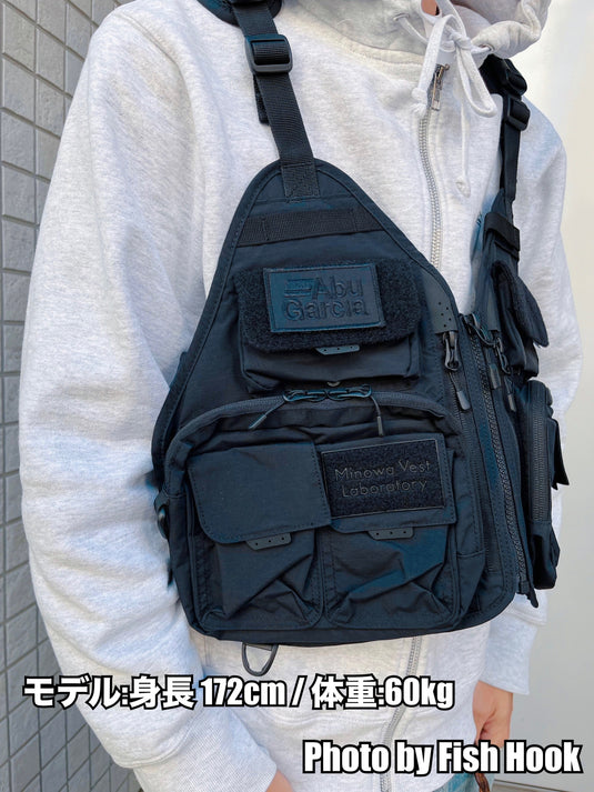 【限定】アブガルシア×ミノワベストラボラトリー トラウトフィッシングベスト /  ABUxMINOWA VEST LABORATORY TROUT Fishing Vest