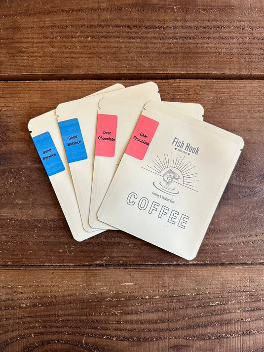 ※ご予約製品【Fish Hook オリジナル】Gokigen Works ＆ ごきげんCAFE × Fish Hookオリジナルブレンドコーヒー / Gokigen Works & Gokigen CAFE x Fish Hook Original Blend Coffee_2025