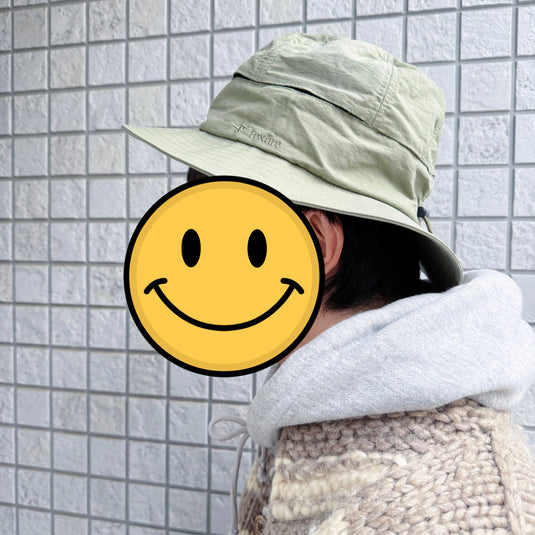 【Foxfire × Fish Hook 】アウトドアハット (限定ステッカー付き) /【Foxfire × Fish Hook 】Outdoor Hat (limited sticker)