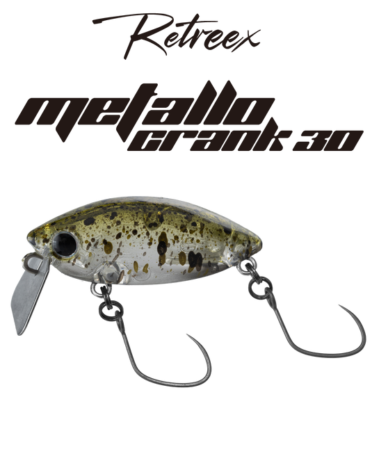 リトリークス HIDE UP Retreex Metallo Crank30 F-R（ラトル）
