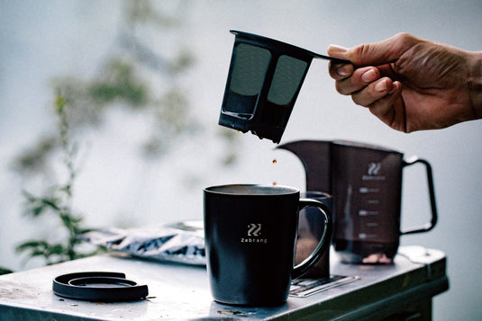 ゼブラン 真空二重マグコーヒーメーカー / Zebrang Vacuum Double Mug Coffee Maker