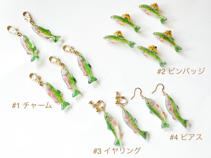 Load image into Gallery viewer, mokomomo × Fish Hook コラボアクセサリー / mokomomo × Fish Hook collaboration accessories
