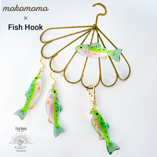 mokomomo × Fish Hook コラボアクセサリー / mokomomo × Fish Hook collaboration accessories