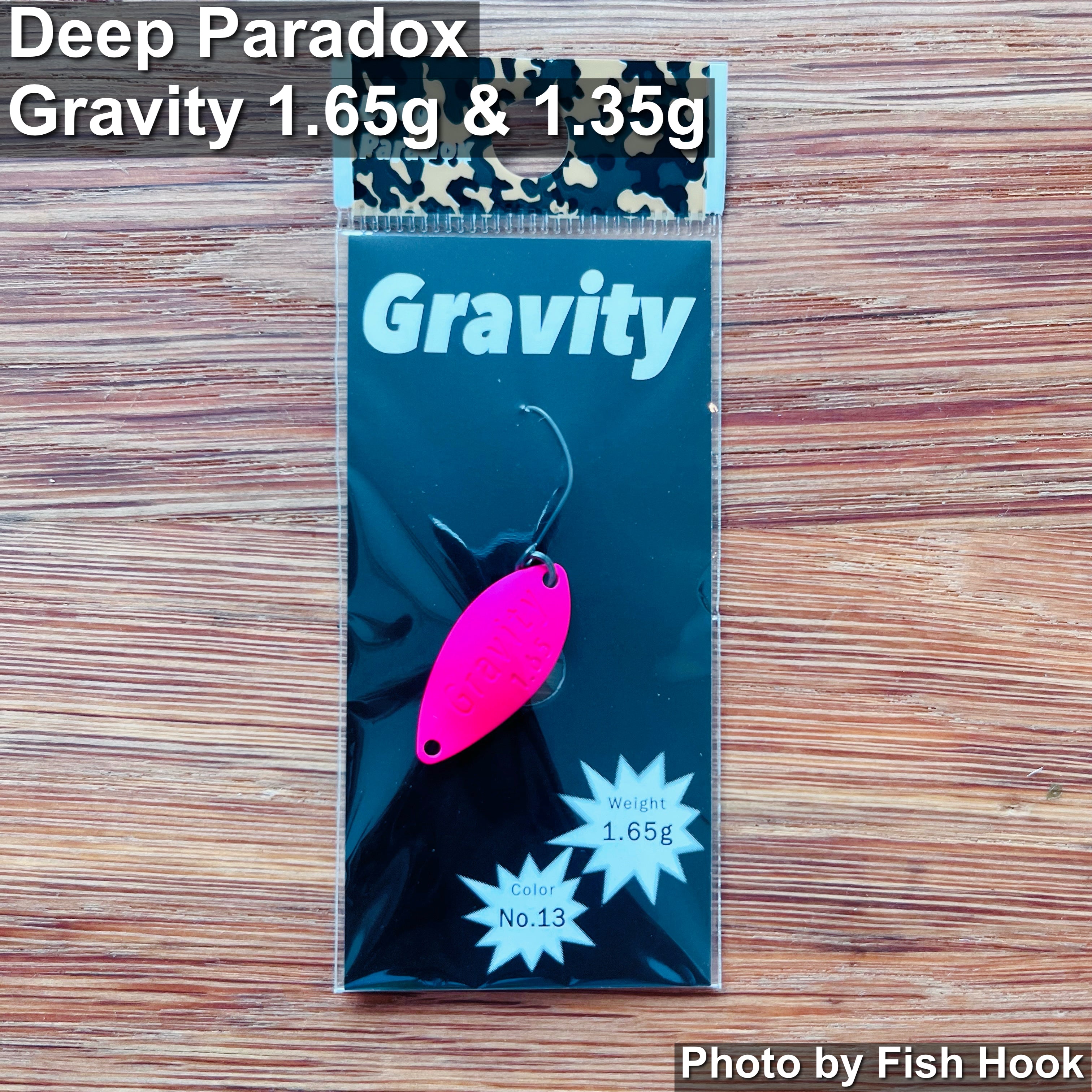 ディープパラドックス グラビティ 1.65 1.35 ディープパラドックス グラビティー 1.35g・1.65g | 高レンジキープ