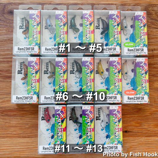 アンデッドファクトリー | レム23(HFSR) 1.0g | 強波動マイクロクランク ハイフロート
