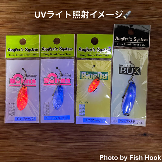 【別注】アングラーズシステム × Fish Hook |イルファースト＆ドープ・ミラージュ | ドーナ・ビオンディ・バックス