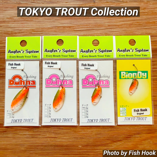 【Fish Hook オリジナル】 アングラーズシステム トウキョウトラウト シリーズ  /【Fish Hook 0riginal 】Angler'z System TOKYO TROUT Series