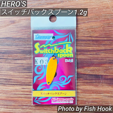 HERO'S スイッチバックスプーン 1.2g / HERO'S Switch back spoon 1.2g