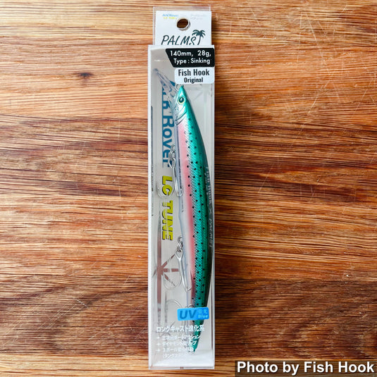 パームス × Fish Hook｜アークローバー AR140S LCチューン Bayside Trout｜ロングキャストジャーキングミノー