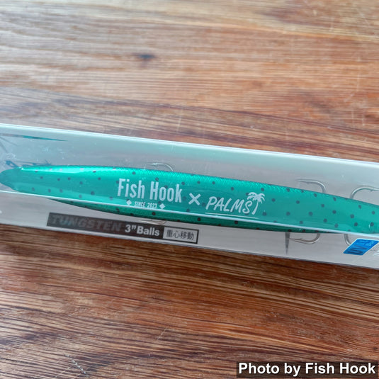 パームス × Fish Hook｜アークローバー AR140S LCチューン Bayside Trout｜ロングキャストジャーキングミノー