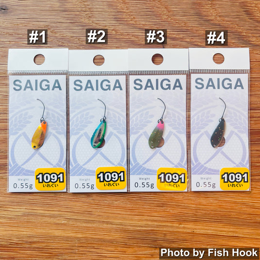 ラッドシヴァリー サイガ 0.55g & 0.75g【1091 カラー】/RAD SHIVALRY SAIGA【1091color】