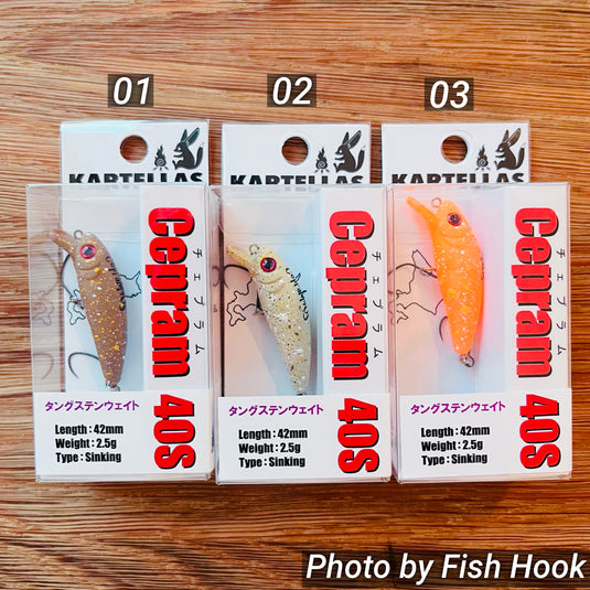 カルテラス チェプラム 40 シリーズ 【飛ばしカラー】/ KARTELLAS Cepram 40 Series