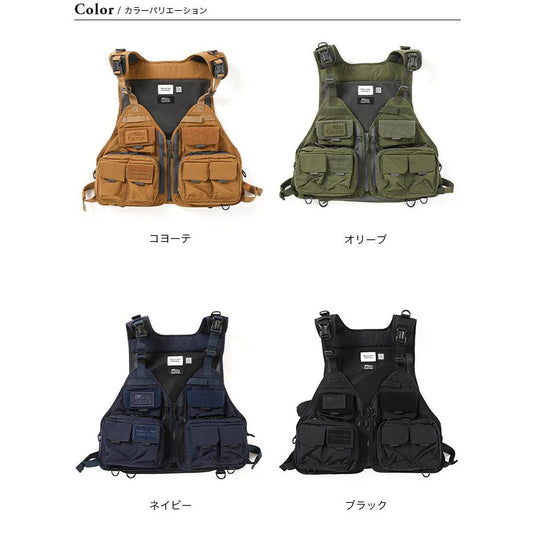 【限定】アブガルシア×ミノワベストラボラトリー トラウトフィッシングベスト /  ABUxMINOWA VEST LABORATORY TROUT Fishing Vest