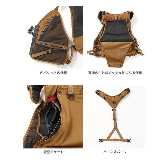 【限定】アブガルシア×ミノワベストラボラトリー トラウトフィッシングベスト /  ABUxMINOWA VEST LABORATORY TROUT Fishing Vest