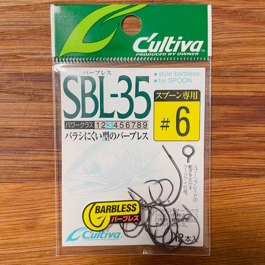 Cartiva SBL-35 Single Hook Barbless
