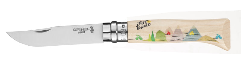 Load image into Gallery viewer, [Limited] OPINEL Stainless Steel Knife #8 Tour de France sublimated2021 (Folding Knife)
